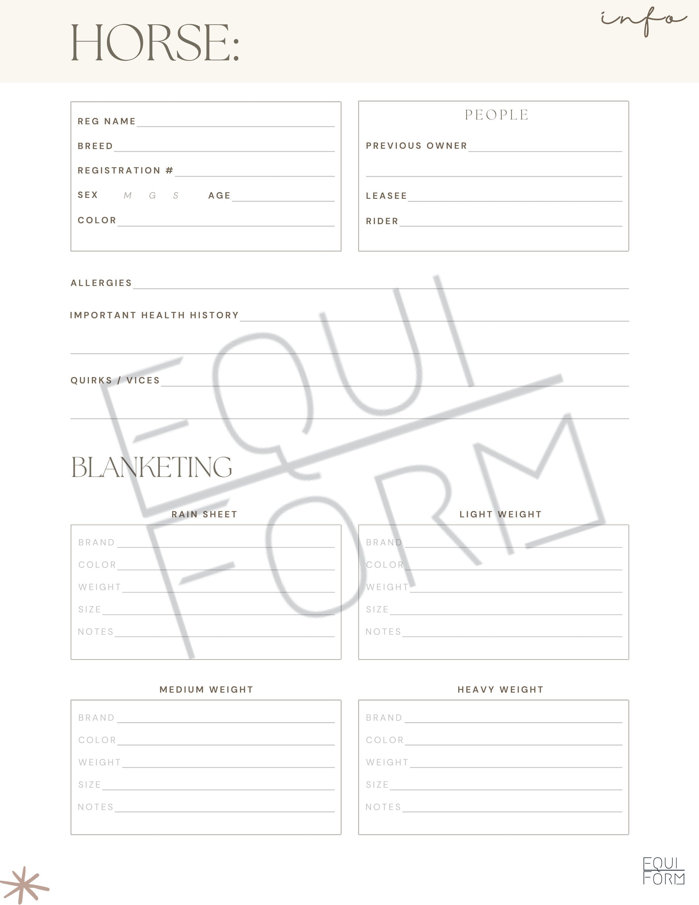 Equestrian Planner 2026-2028