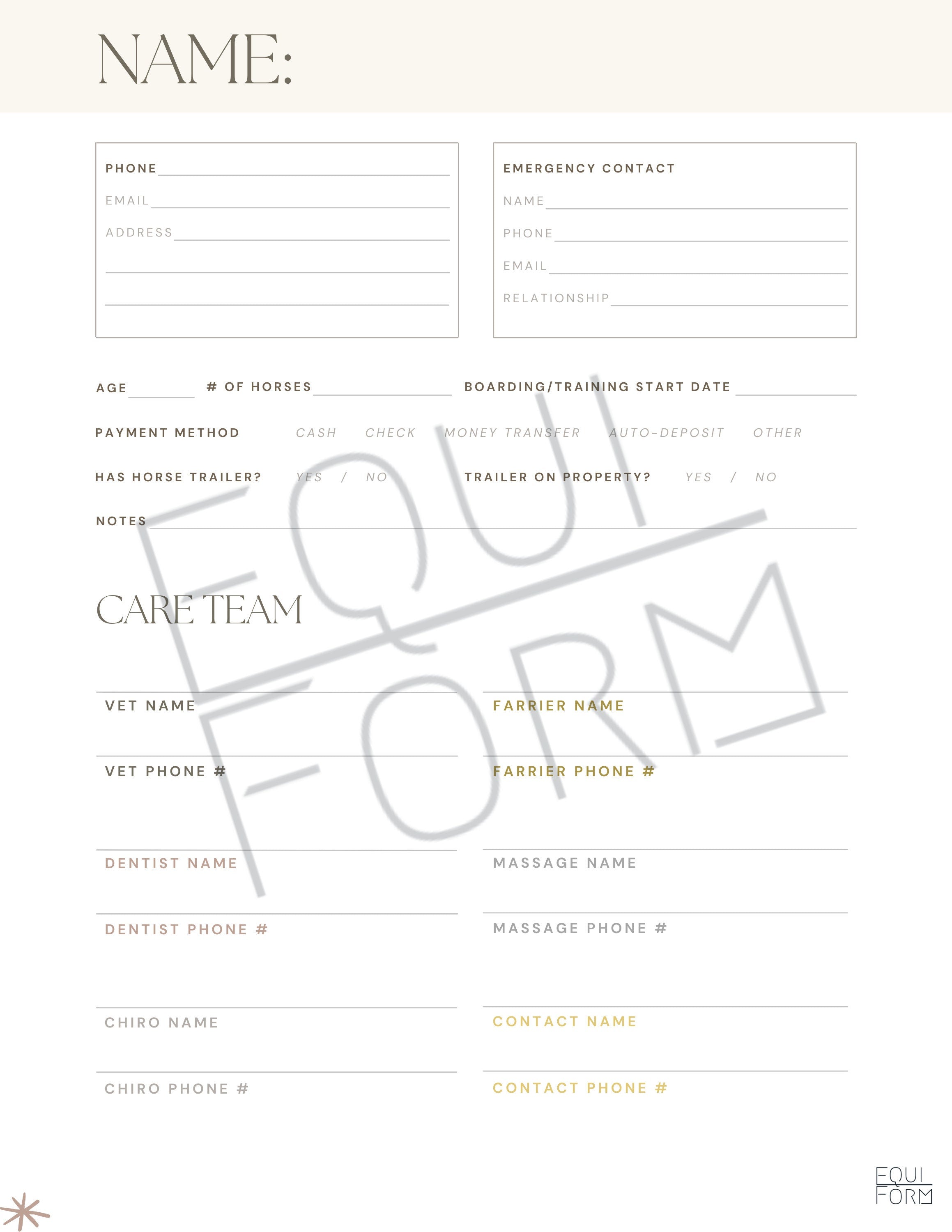 Riding Instructor Planner 2026-2028