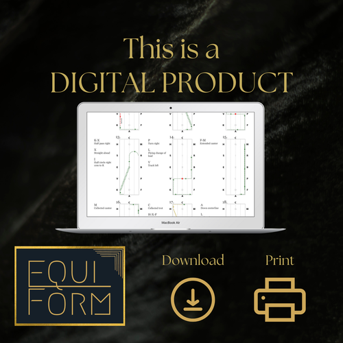 2026 USEA Advanced Dressage Test Diagrams