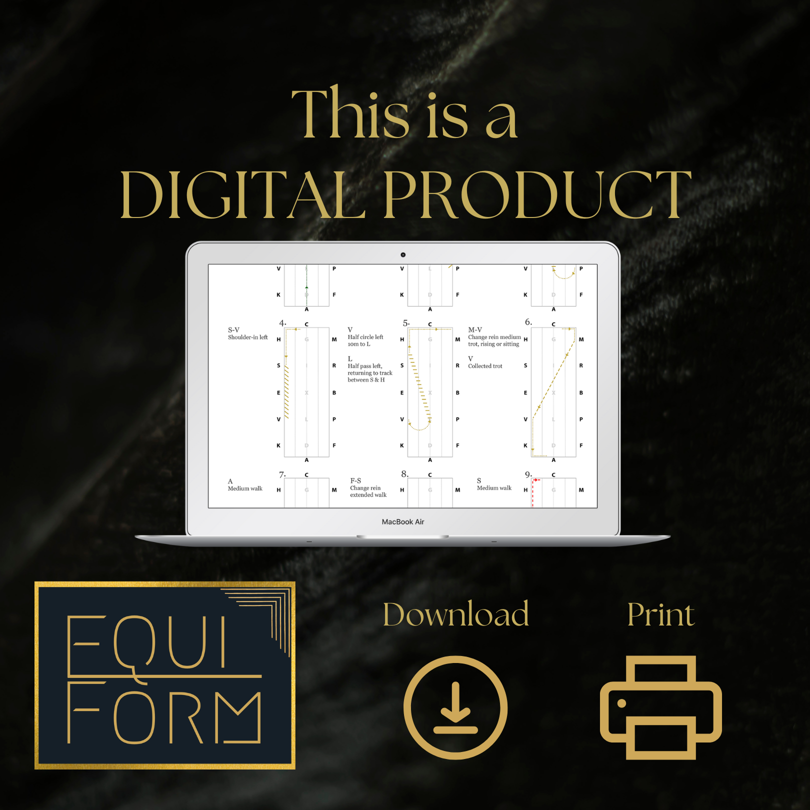 2026 USEA Intermediate Dressage Test Diagrams