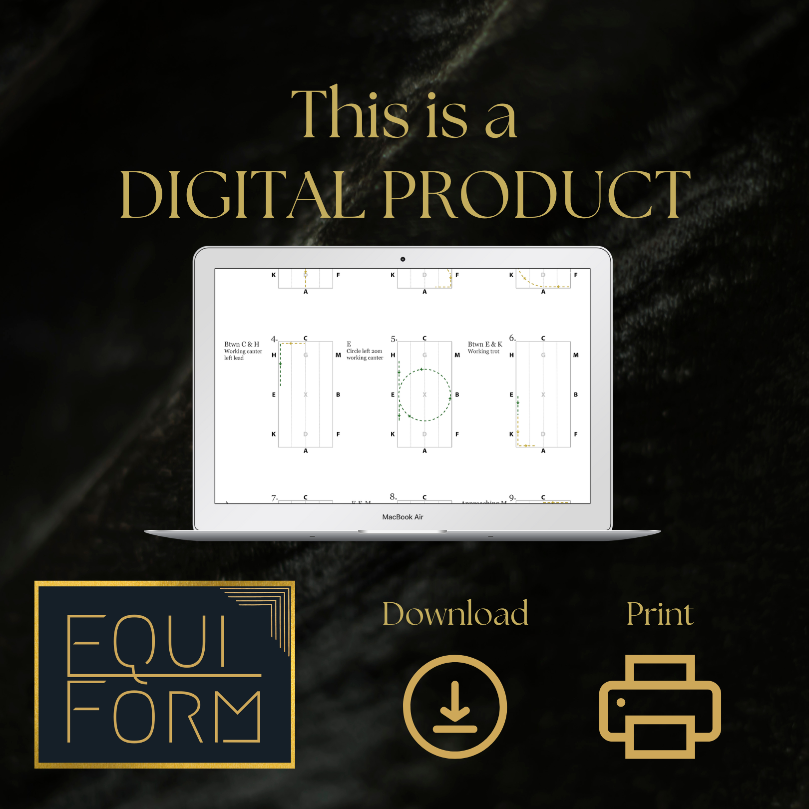 2026 USEA Novice Dressage Test Diagrams