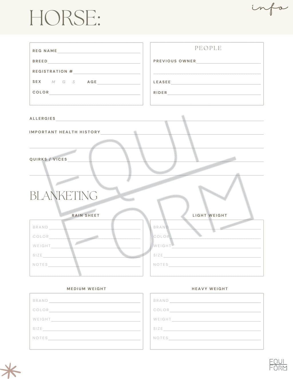 Equine Barn Management Planner 2026-2028