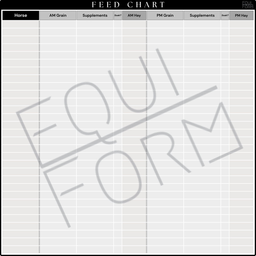 Feed Room Dry Erase Whiteboard