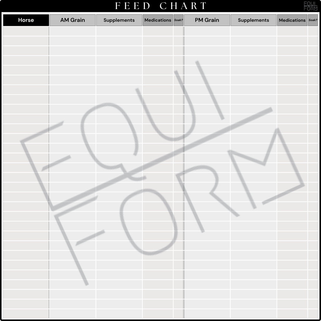 Feed Room Dry Erase Whiteboard