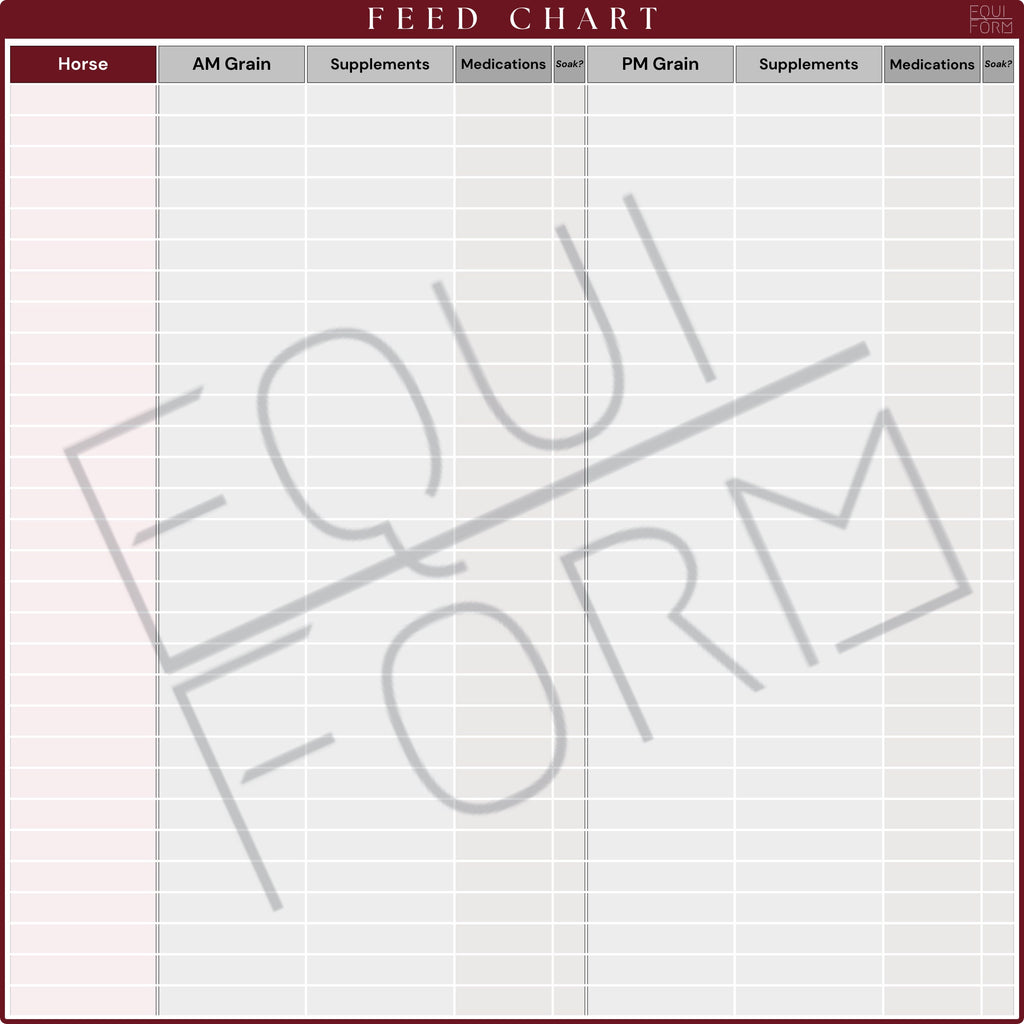 Feed Room Dry Erase Whiteboard