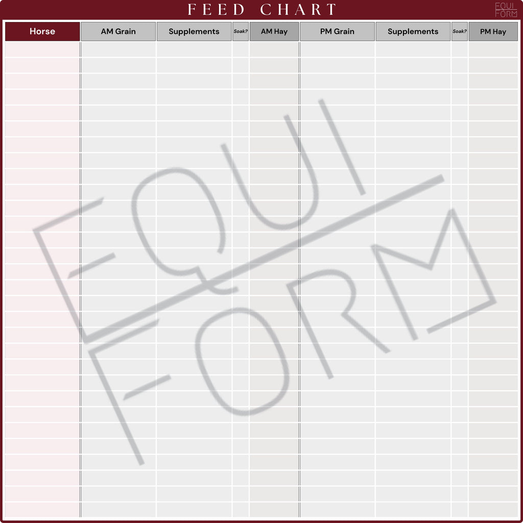 Feed Room Dry Erase Whiteboard